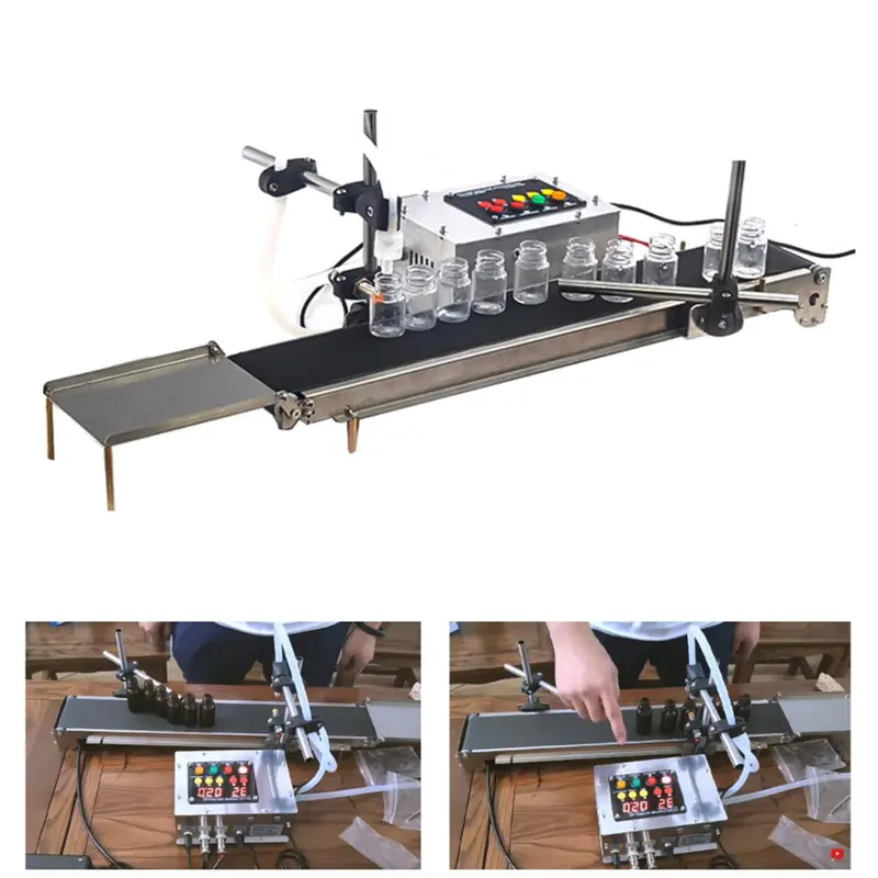 Automatic 1 to 3000 ml Liquid Filling Machine with Conveyor Belt for Medical, Pharmaceutical, Commercial uses